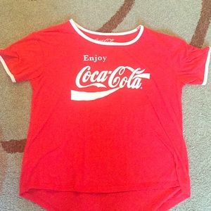 Red coca-cola tee